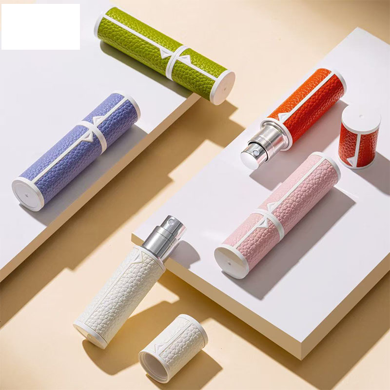 5ml Leather Refill Mini Portable Travel Perfume Bottle Atomizer Sprayer - Image 3