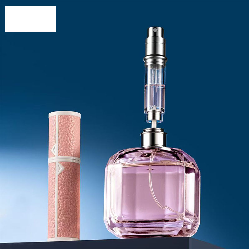 5ml Leather Refill Mini Portable Travel Perfume Bottle Atomizer Sprayer - Image 2