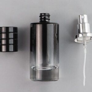 Gradient-colored perfume bottle